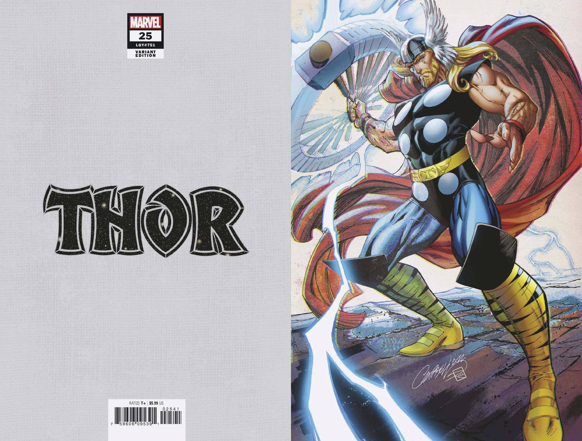 THOR #25 1:100 INCV JS CAMPBELL VIRGIN VAR - Third Eye