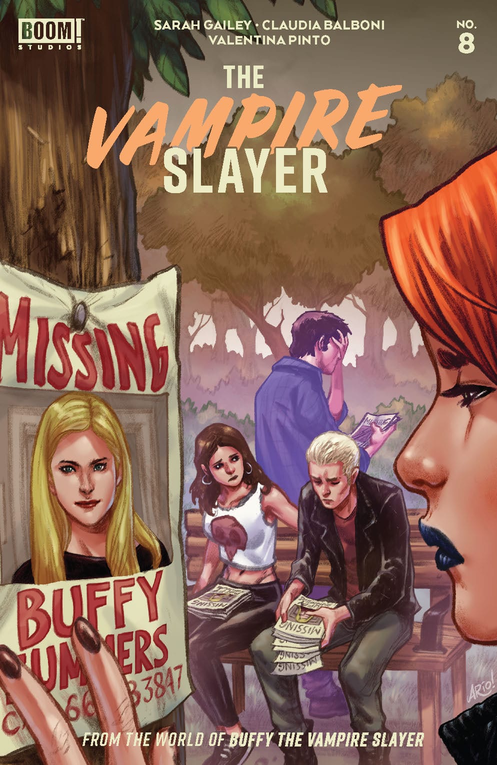 Boom! Studios Comic Books VAMPIRE SLAYER (BUFFY) #8 CVR A ANINDITO 84428400866208011 SEP220409