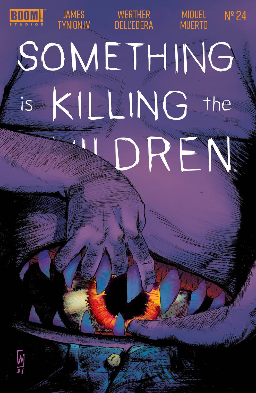 SOMETHING IS KILLING THE CHILDREN #24 COVER A DELL EDERA - Third Eye