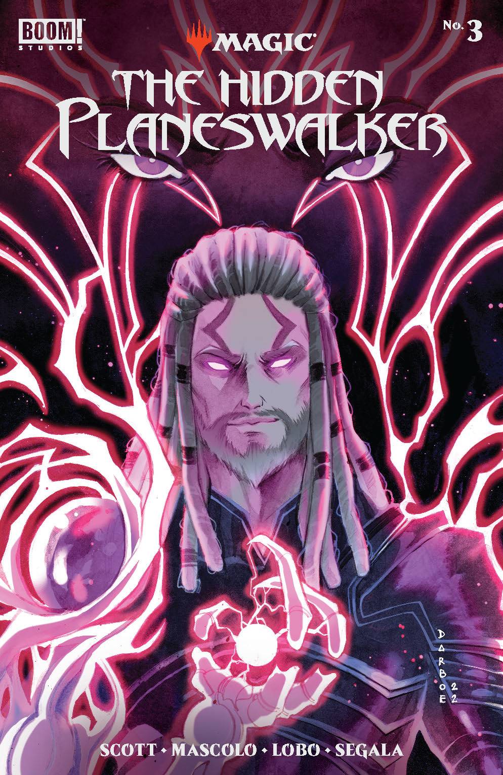 Boom! Studios Comic Books MAGIC HIDDEN PLANESWALKER #3 (OF 4) CVR A DARBOE 84428400851803011 APR220695