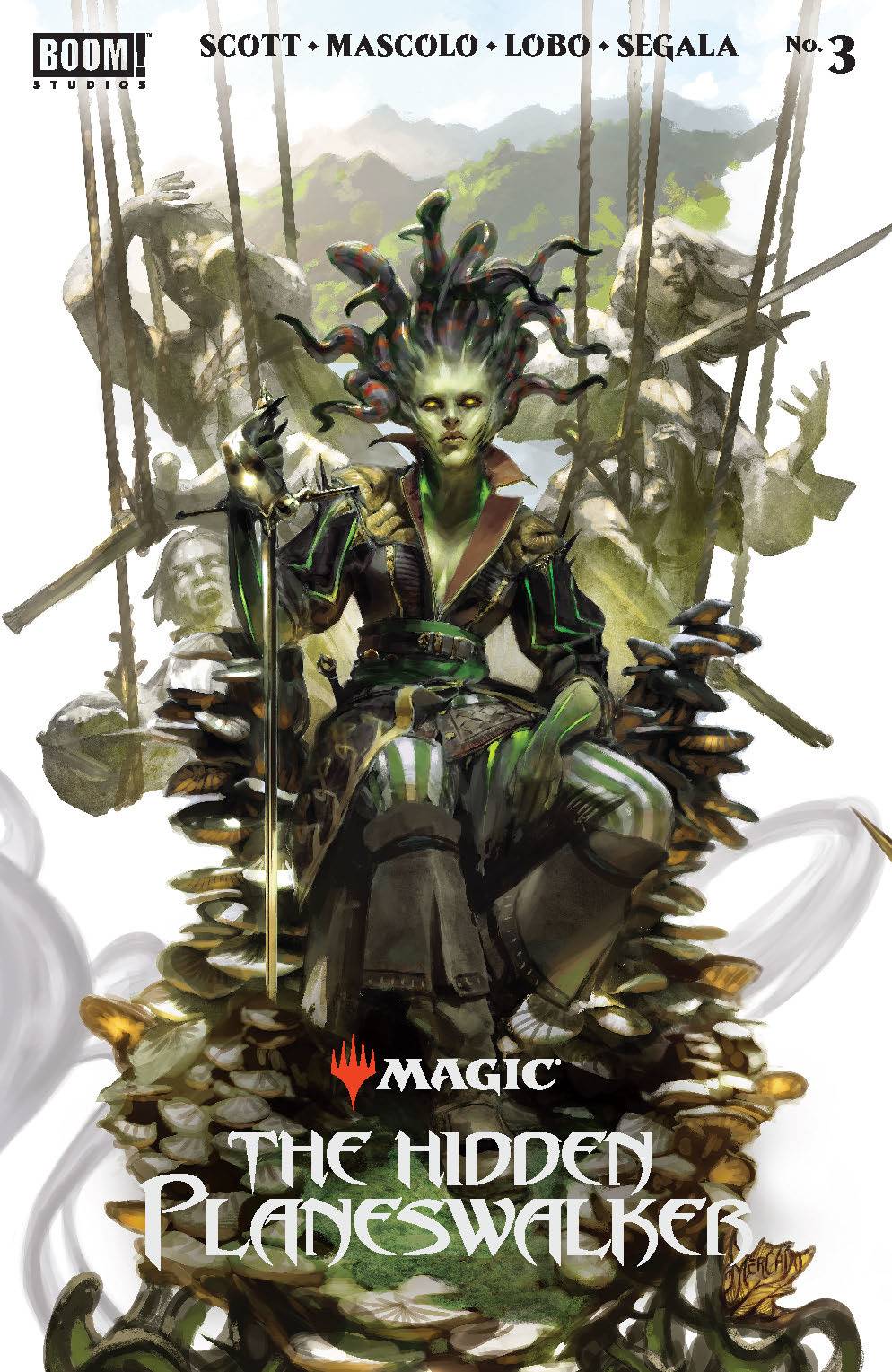 Boom! Studios Comic Books MAGIC HIDDEN PLANESWALKER #3 (OF 4) CVR C CONNECTING VAR 84428400851803031 APR220697