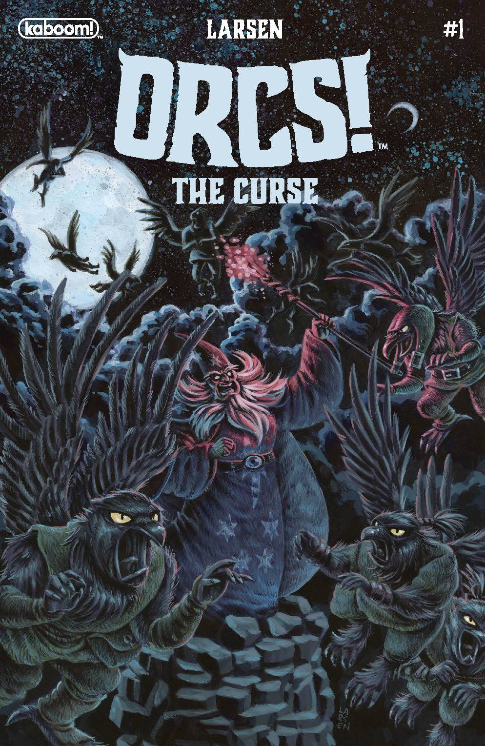 Boom! Studios Comic Books ORCS THE CURSE #1 (OF 4) CVR A LARSEN 84428400872301011 APR220661