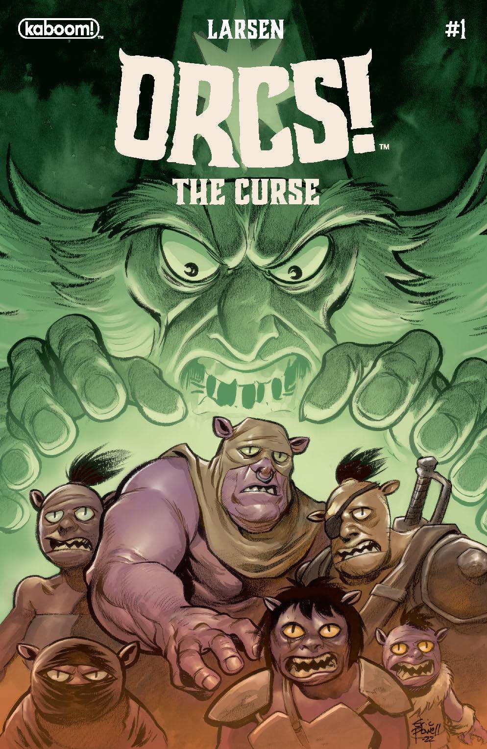 Boom! Studios Comic Books ORCS THE CURSE #1 (OF 4) CVR B POWELL 84428400872301021 APR220662