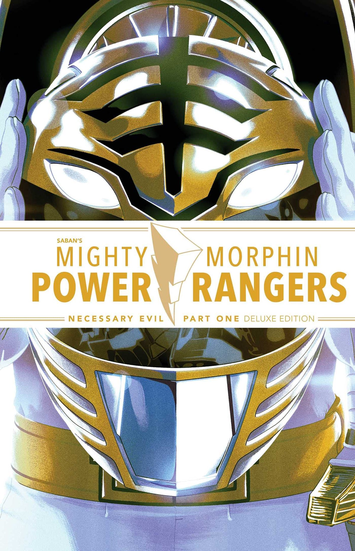 BOOM! STUDIOS Graphic Novel Mighty Morphin Power Rangers Necessary Evil Dlx ED HC Pt 01 9781684157693 JUL211104