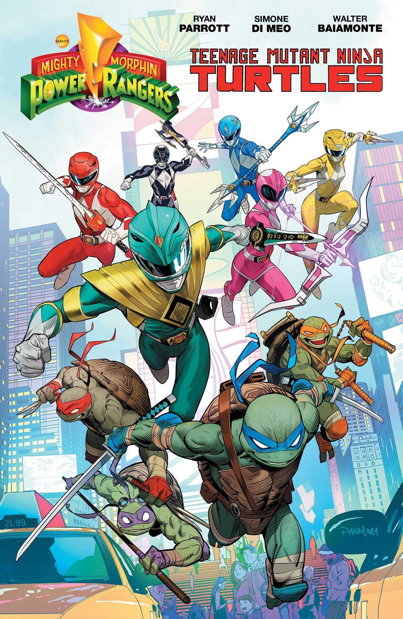 BOOM! STUDIOS Graphic Novel Power Rangers Teenage Mutant Ninja Turtles TP 9781684155866 MAR208426