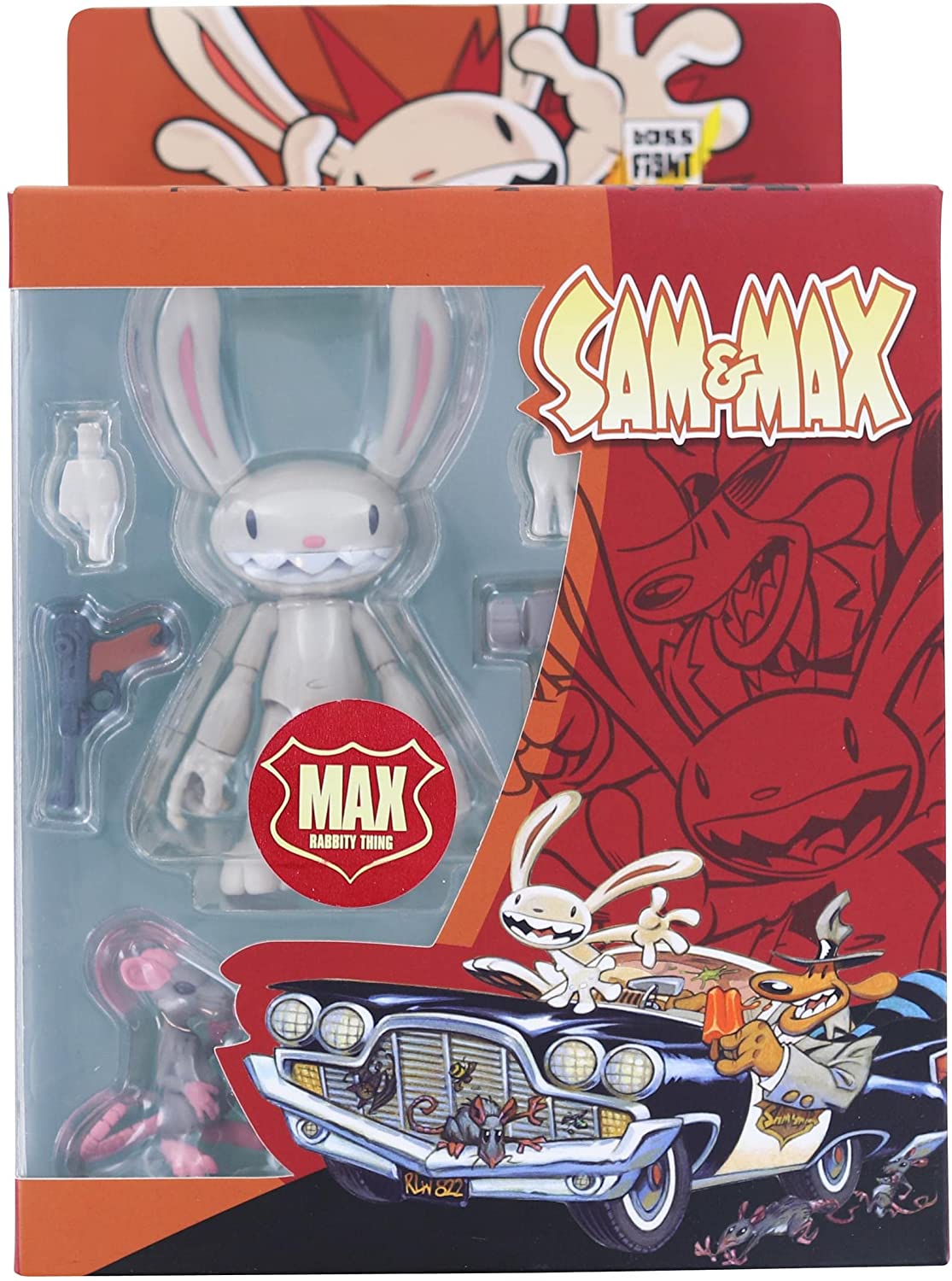 Boss Fight Studio: Sam & Max Action Figure - Max, Rabbity Thing - Third Eye