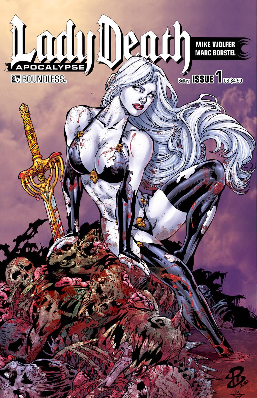Boundless Comics Comic Books LADY DEATH APOCALYPSE LUSCIOUS BAG SET (5CT) 82002300850601181 DEC221200