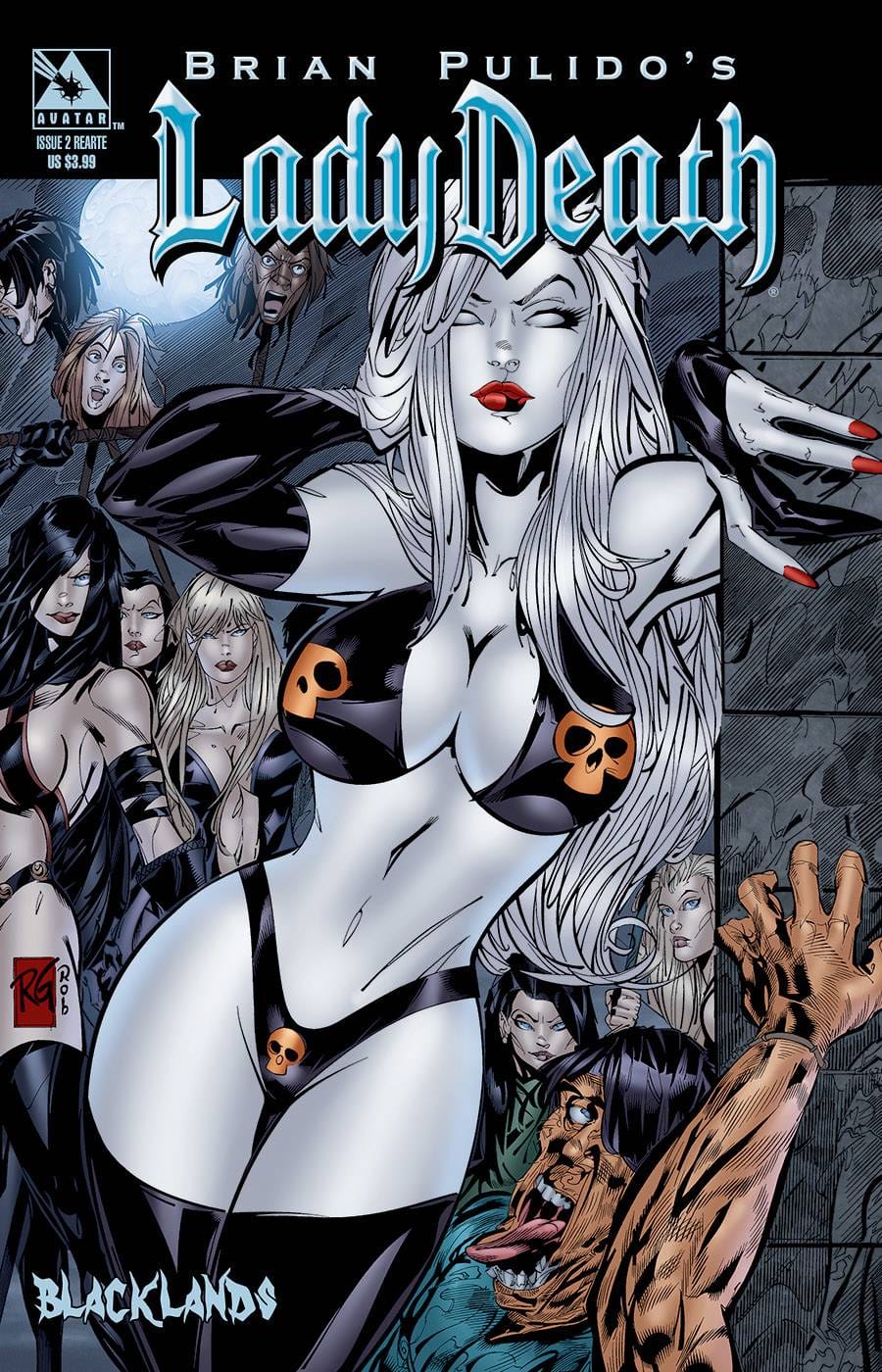 Boundless Comics Comic Books LADY DEATH BAWDY BAG SET (5CT) 82002300850601221 DEC221203