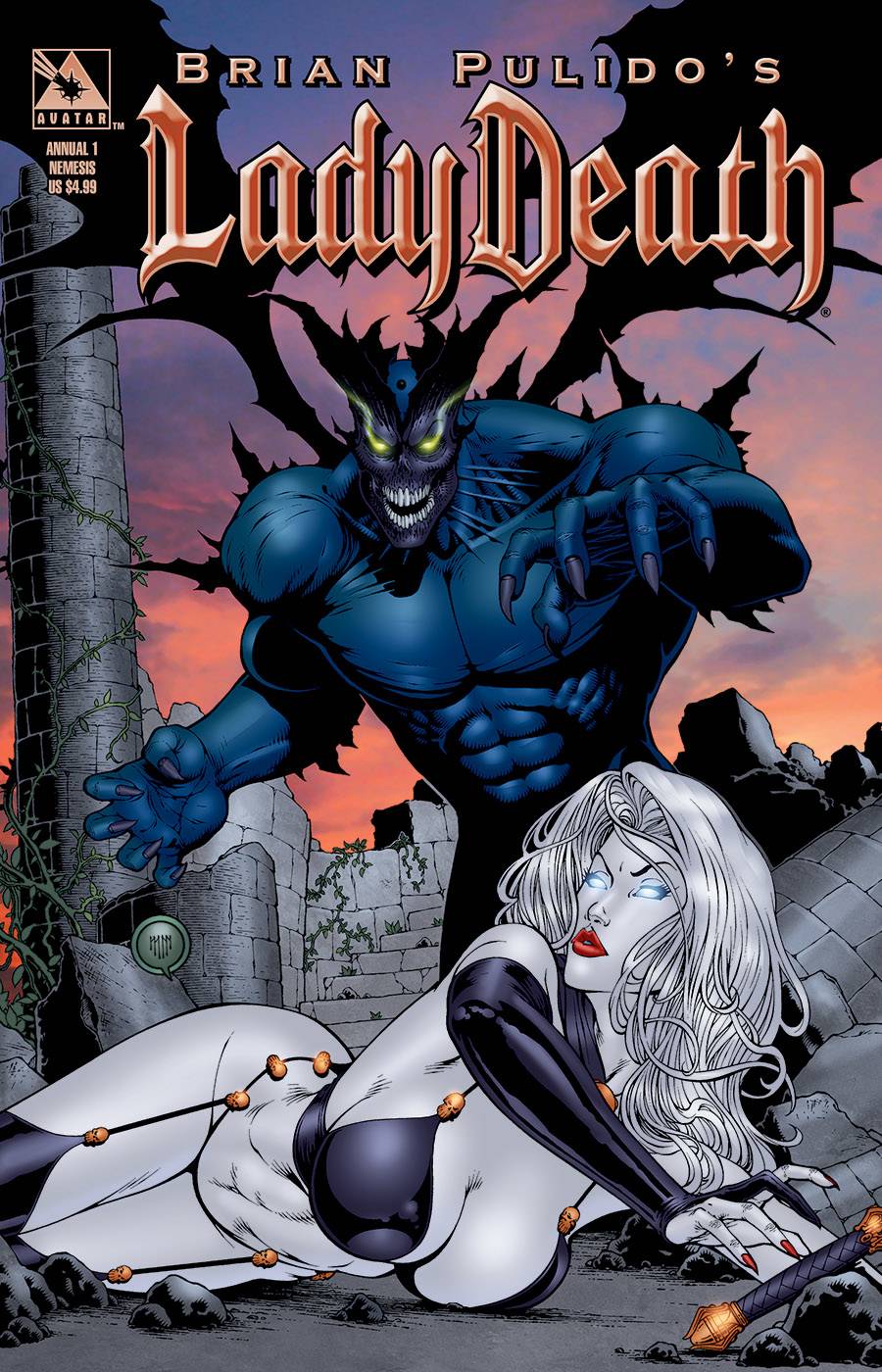 Boundless Comics Comic Books LADY DEATH FOES BAG SET (5CT) 82002300850601191 DEC221201