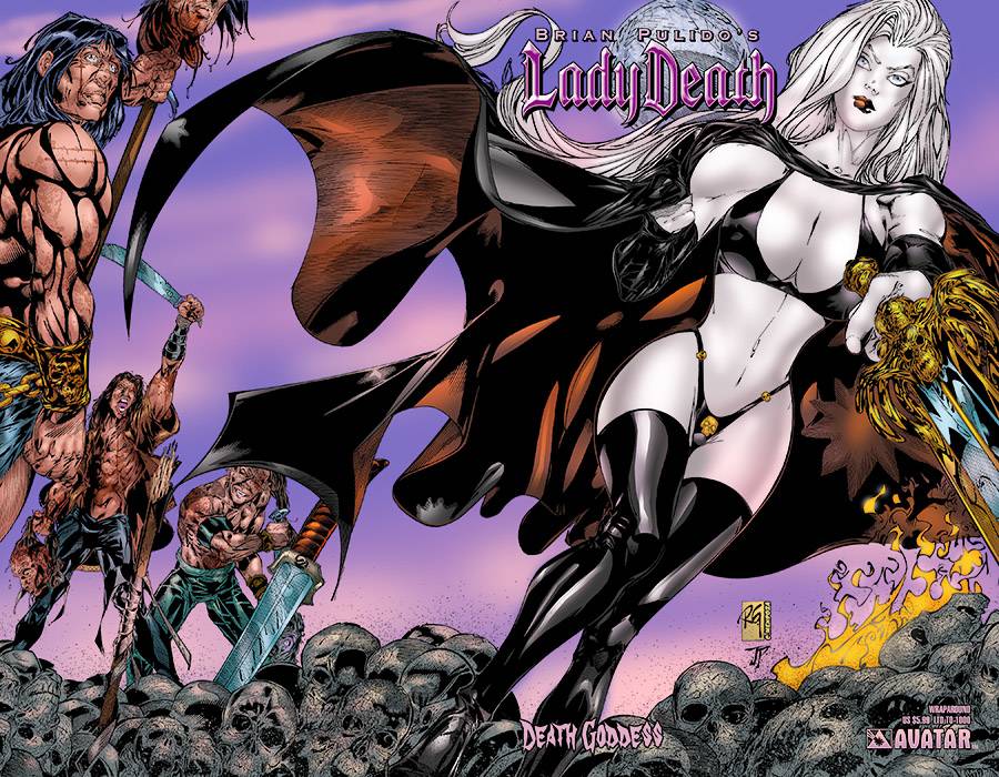 Boundless Comics Comic Books LADY DEATH MONARCH BAG SET (5CT) (MR) 82002300850601401 JAN231405
