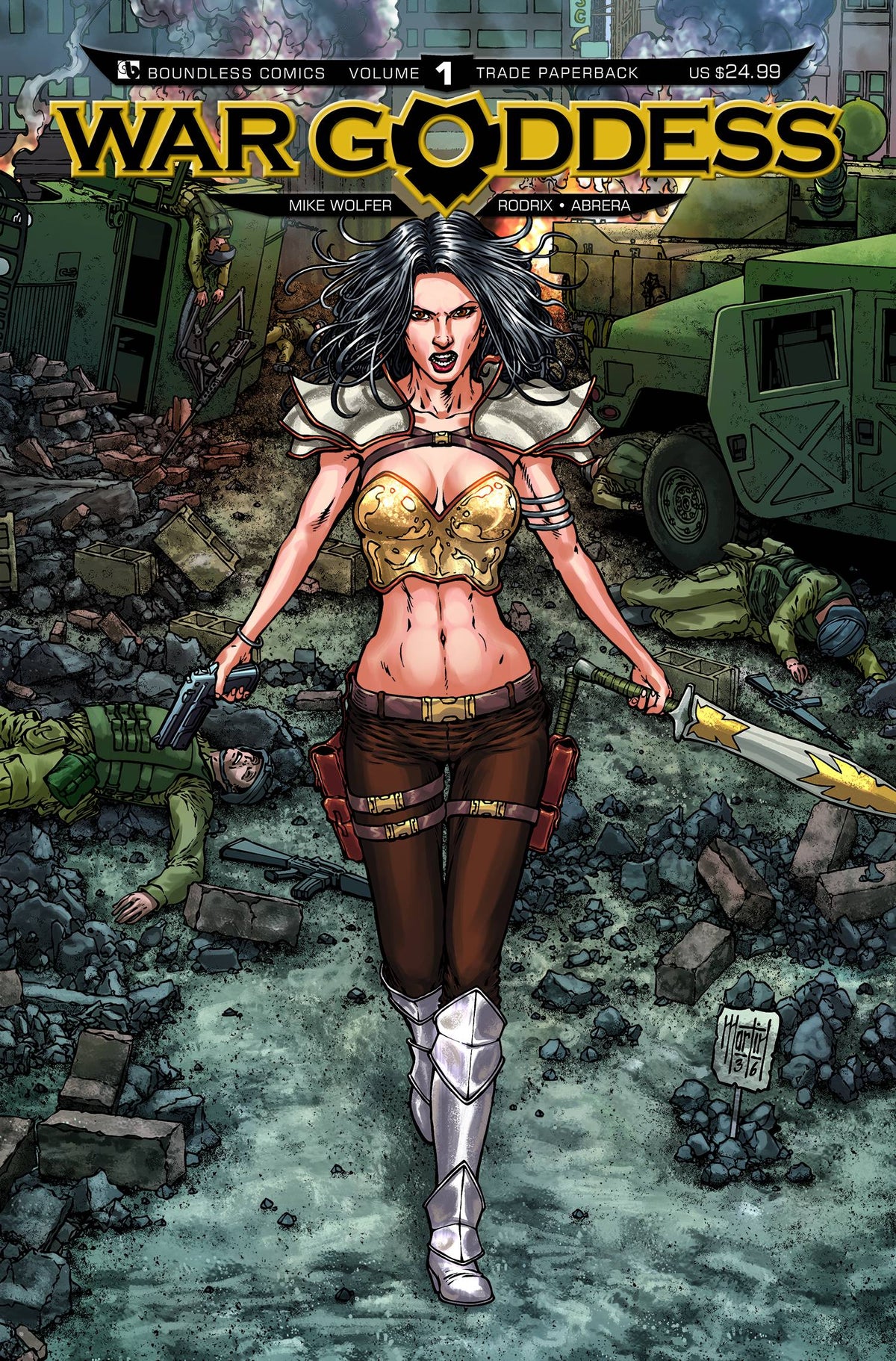 BOUNDLESS COMICS Graphic Novel War Goddess TP Vol 01 (MR) 9781592911677 JUN221406