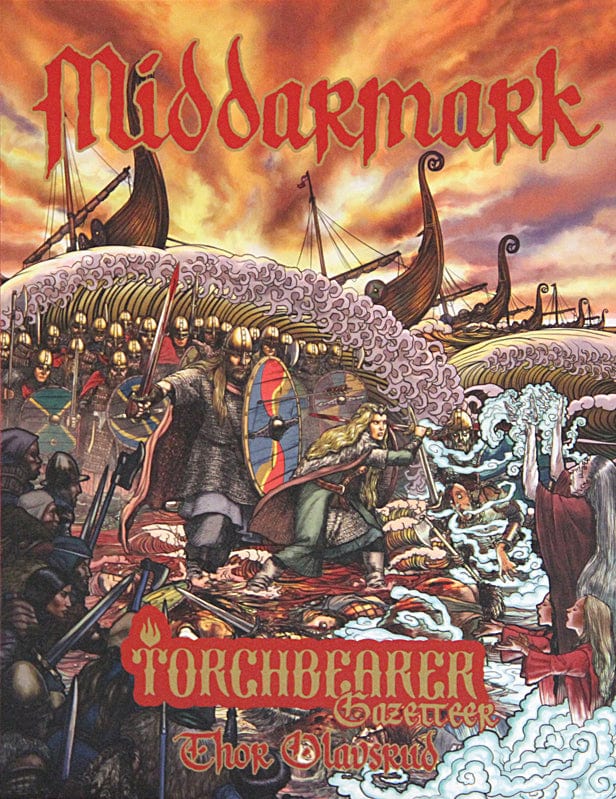 Burning Wheel Tabletop Games > Role-Playing Games Burning Wheel: Torchbearer RPG 2E - Middarmark Supplement 93208060 GHQ 7300