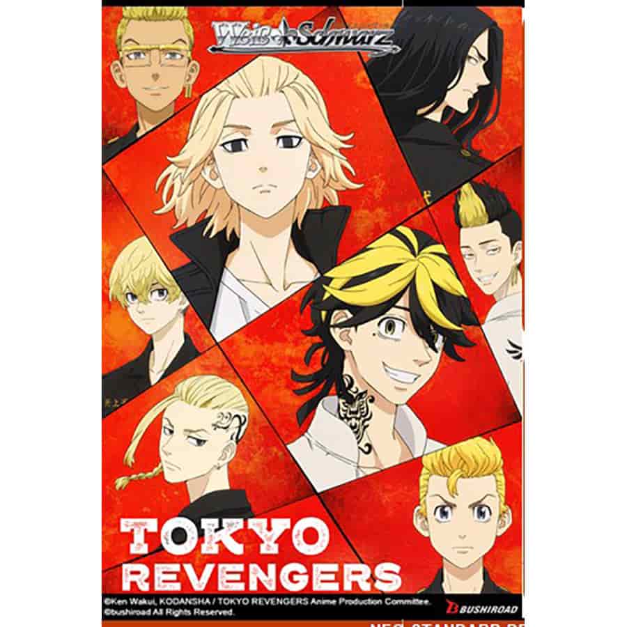 Bushiroad, Inc. Trading Card Games Weiss Schwarz: Tokyo Revenger 1E - Booster Pack 92490236 WSEBPTRVS92