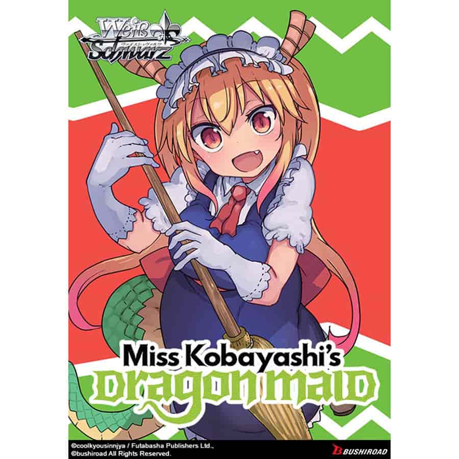 Bushiroad, Inc. Trading Card Games Weiss Schwarz: Miss Kobayashi's Dragon Maid - Trial Deck+ 8885009407522 WSETDKMDW96