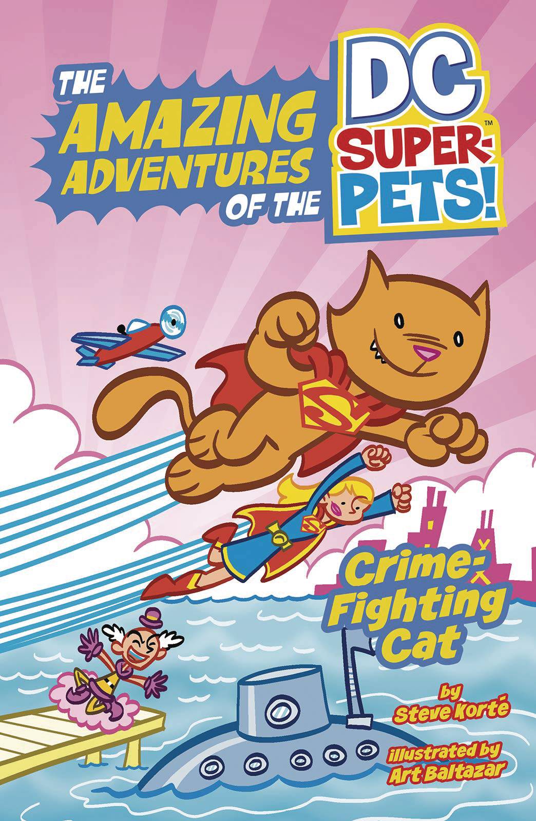 CAPSTONE - PICTURE WINDOW BOOK Graphic Novel > Kids Dc Super Pets Yr TP Crime Fighting Cat 9781515873228 SEP201154