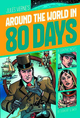 STONE ARCH BOOKS Graphic Novel Around The World 80 Days Stone Arch GN 9781496503817 JUN151516