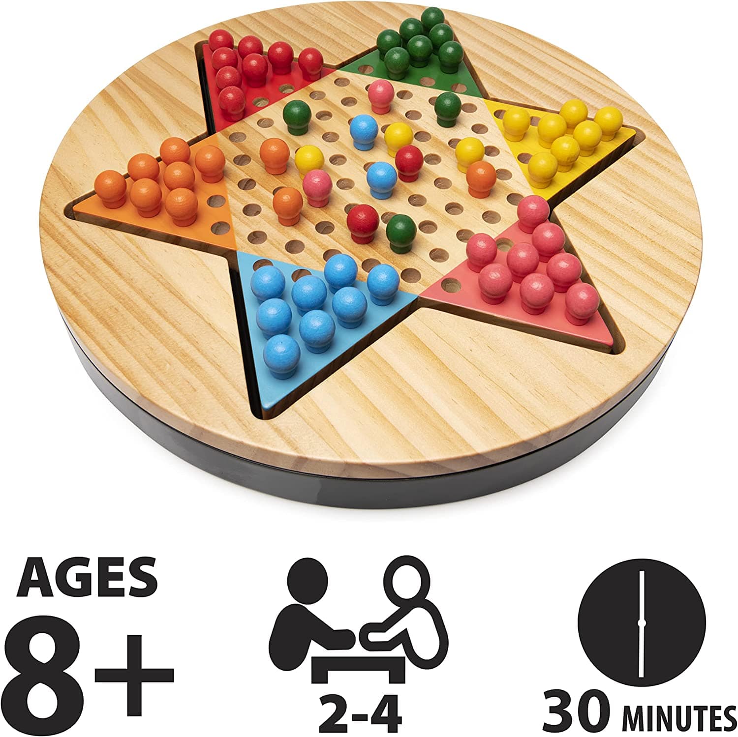 Cardinal Board Games > Large Box Games Cardinal Legacy: Deluxe Chinese Checkers 778988271773 6045364