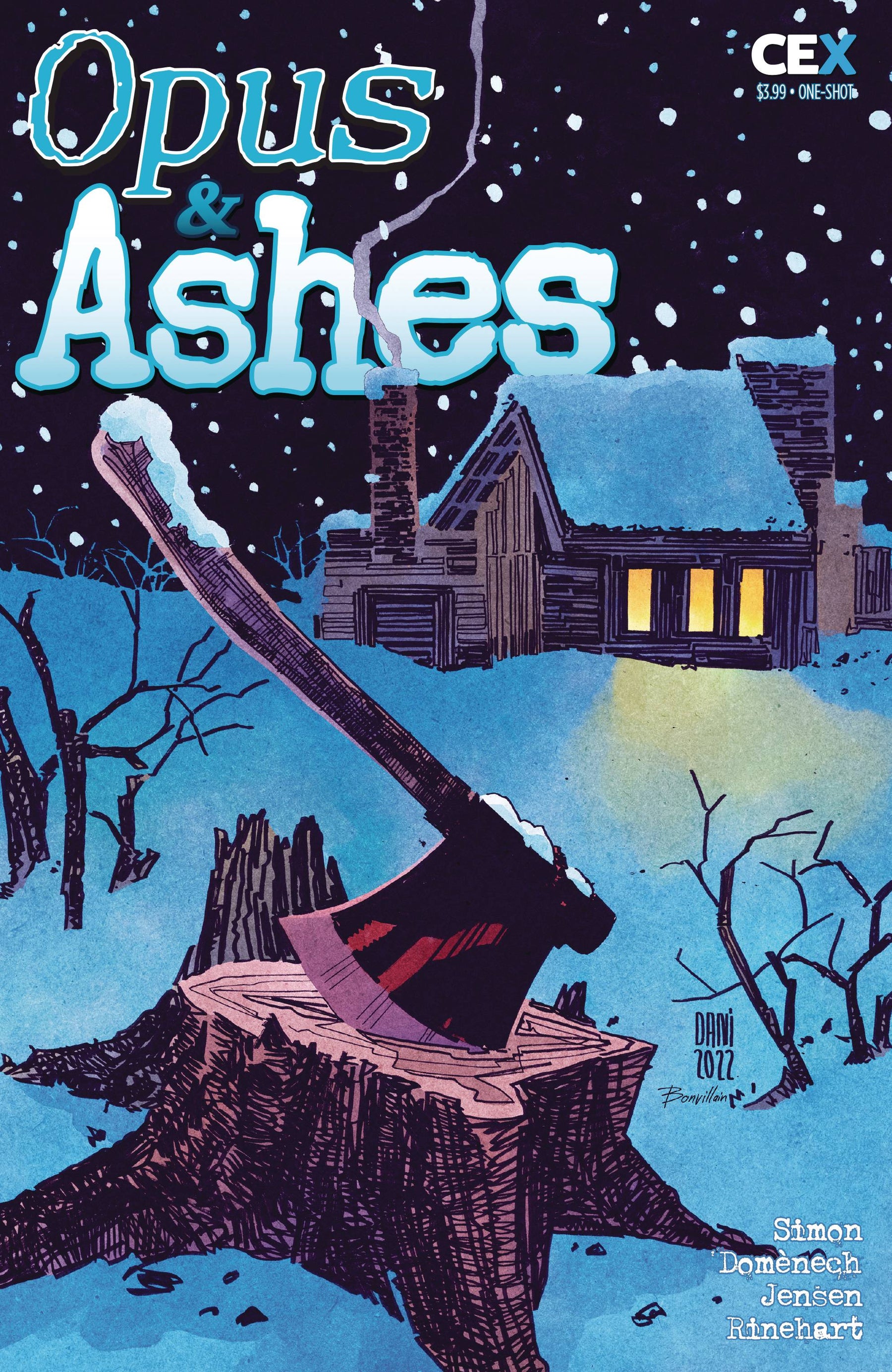 CEX PUBLISHING Comic Books OPUS & ASHES ONE SHOT CVR A STRIPS & BONVILLAIN (C: 0-1-2) 79394597461000111 MAY231686