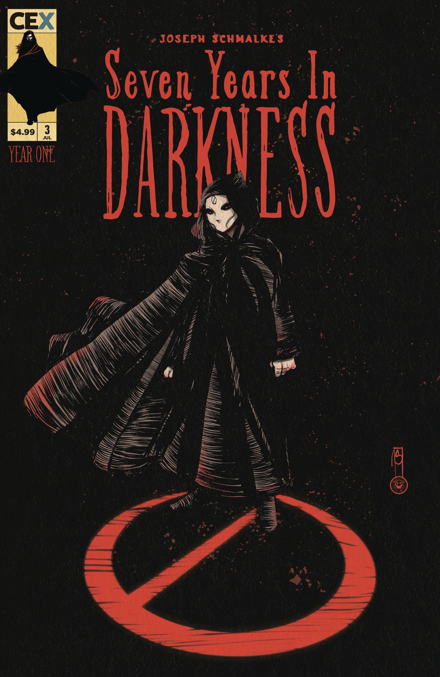 SEVEN YEARS IN DARKNESS #3 (OF 4) CVR B SCHMALKE