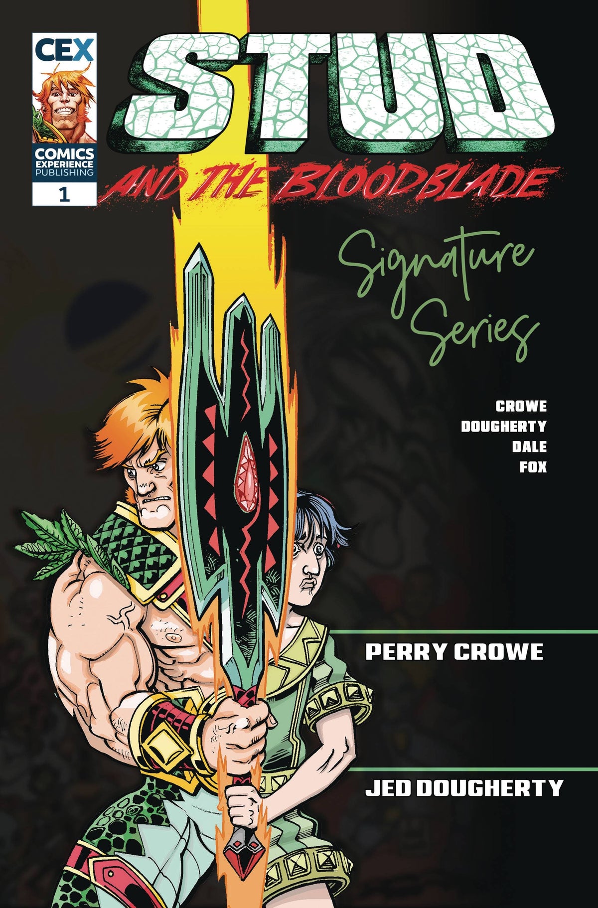 CEX PUBLISHING Graphic Novel Stud & The Bloodblade #1 Signature Series Ed 78349539748900131 MAY221330