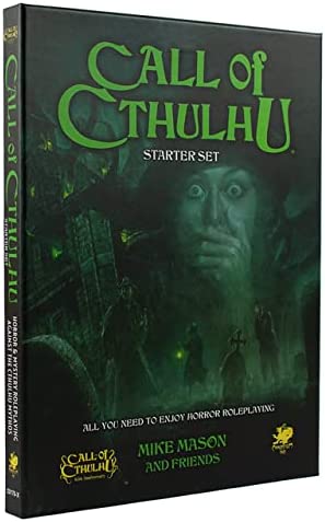 Chaosium Tabletop Games > Role-Playing Games Call of Cthulhu: Starter Set - 40th Anniversary Edition 9781568824635 CHA 23178-X