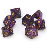 Chessex Dice > Chessex Chessex: Plastic 7-Die Set - Speckled Hurricane 601982021061 CHX 25317