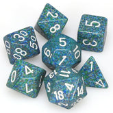 Chessex Dice > Chessex Chessex: Plastic 7-Die Set - Speckled Sea 601982021054 CHX 25316