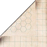 Chessex: Reversible Battlemat - 1'' Squares & Hexes