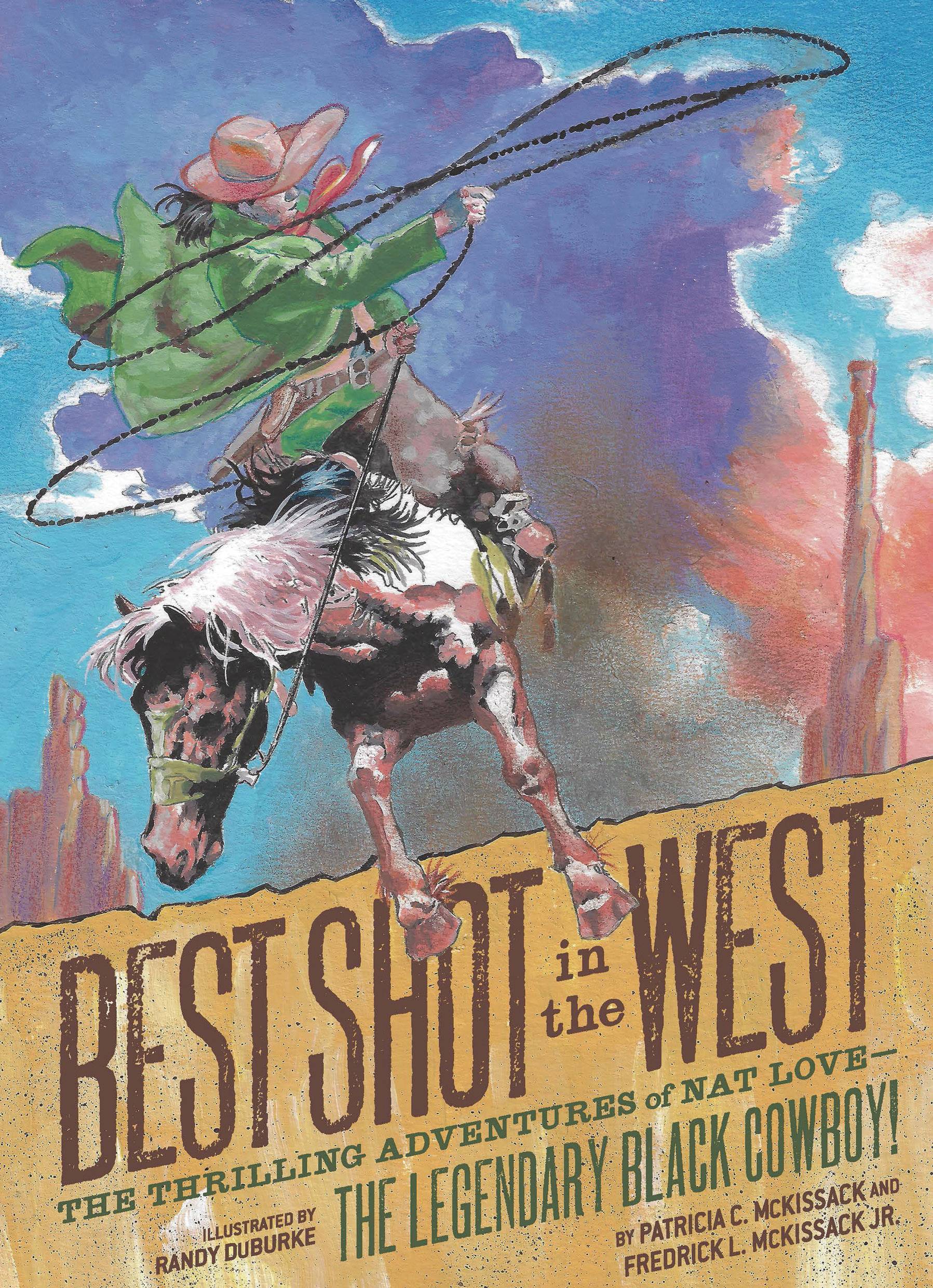 CHRONICLE BOOKS Graphic Novel Best Shot In The West Adventures Of Nat Love GN 9781797212517 JUN221441