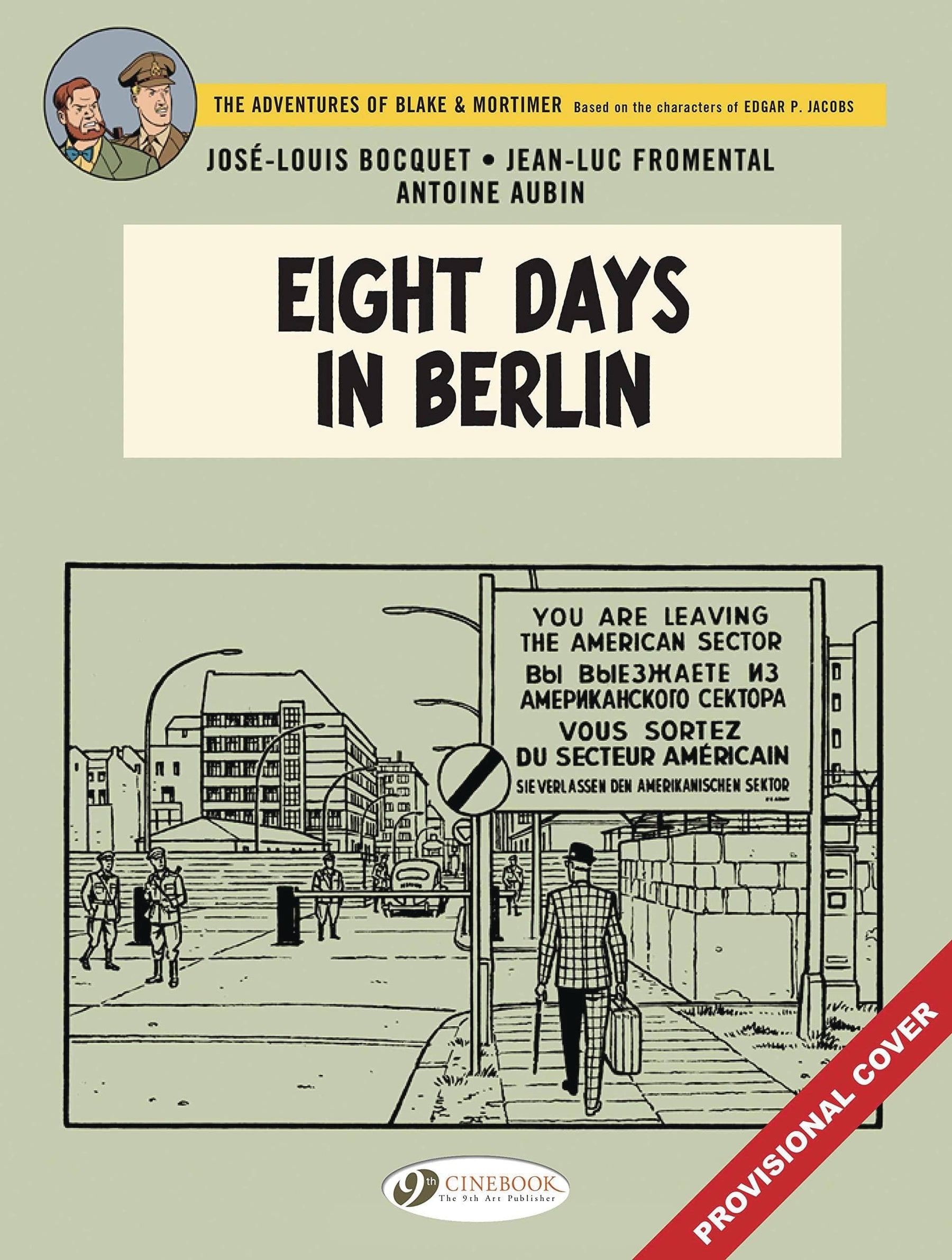 BLAKE & MORTIMER GN VOL 29 EIGHT HOURS IN BERLIN - Third Eye