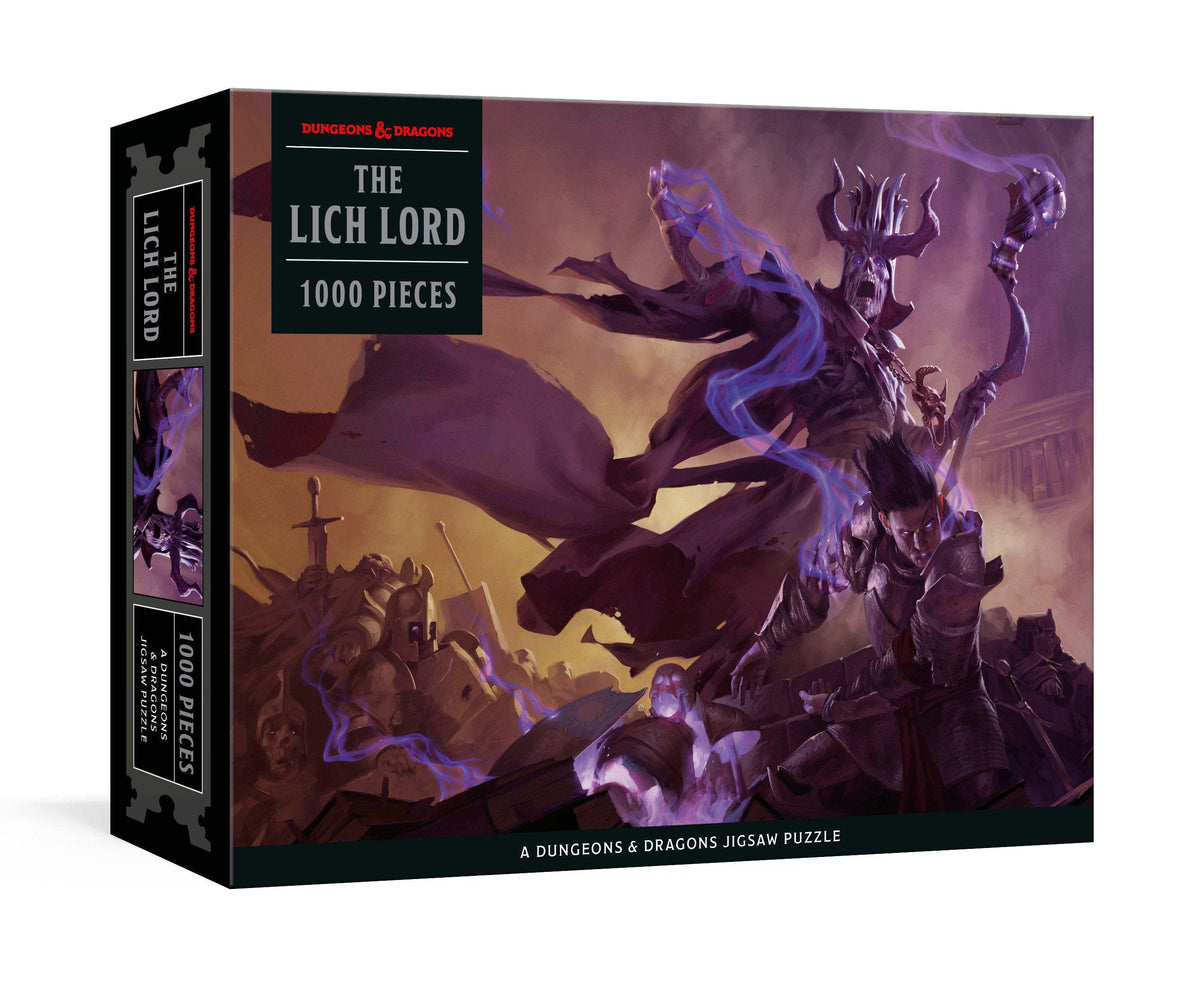 Lich Lord Puzzle: A Dungeons & Dragons Jigsaw Puzzle: Jigsaw Puzzles for Adults - Third Eye