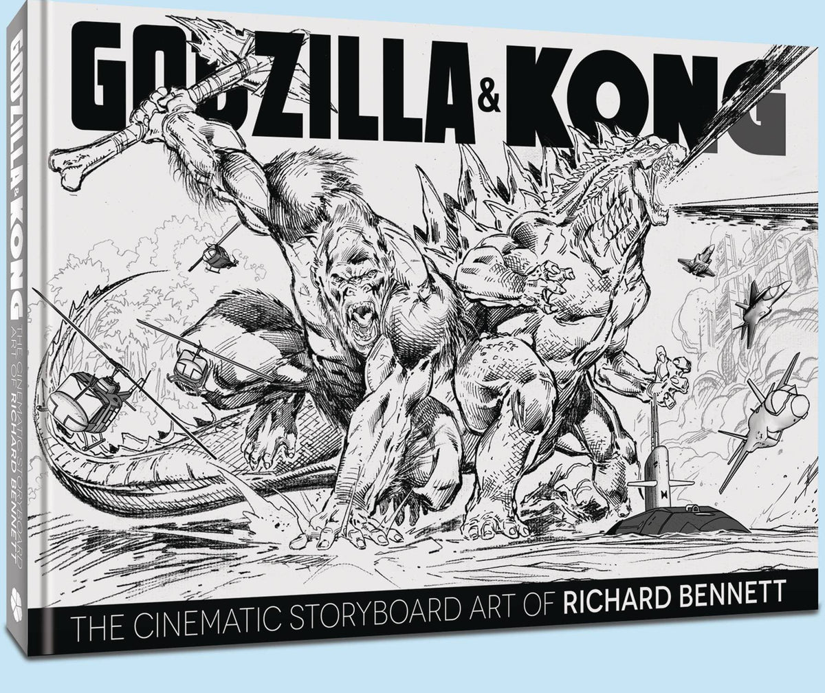 GODZILLA & KONG CINEMATIC STORYBOARD ART OF RICHARD BENNETT - Third Eye