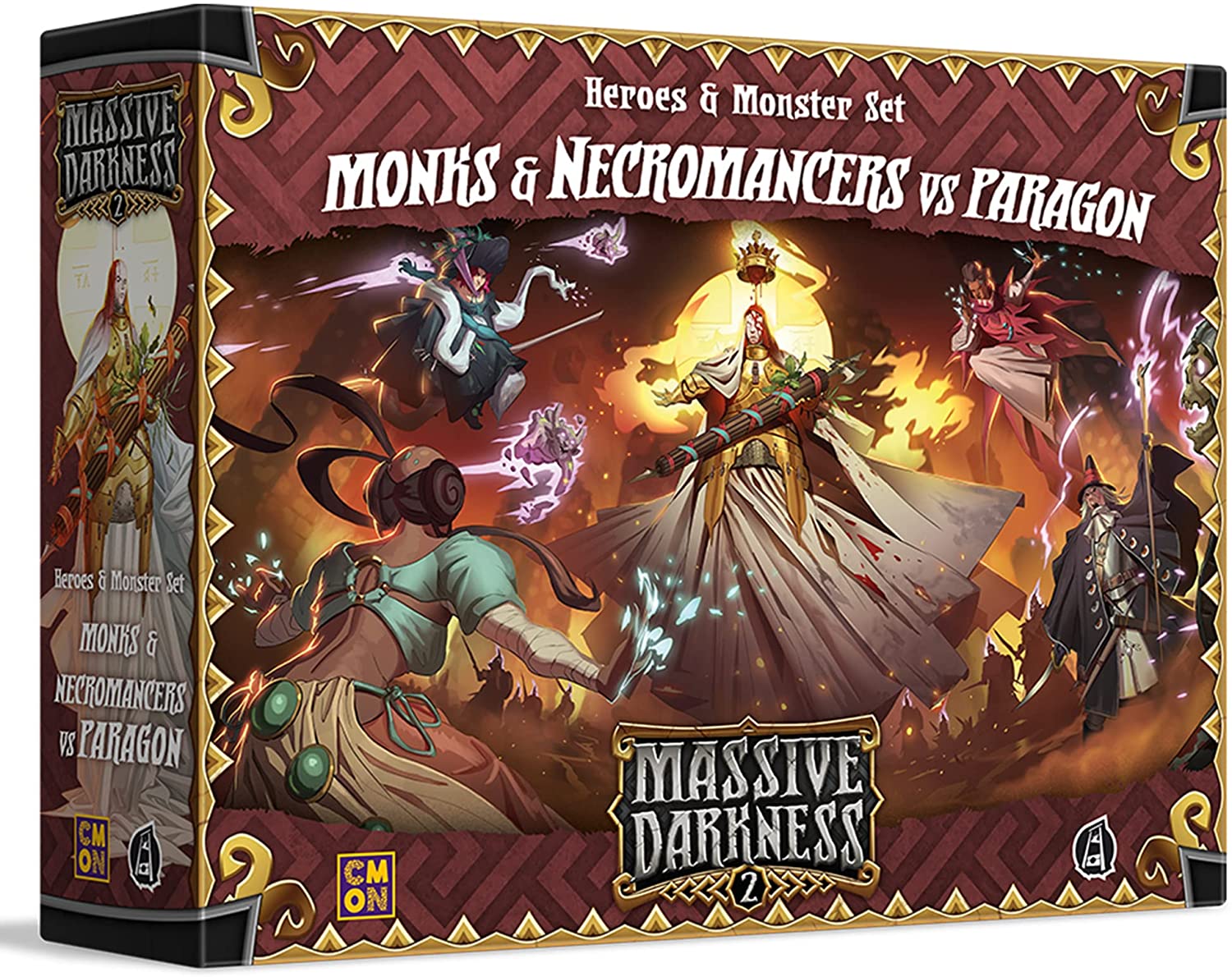 CMON Board Games > Large Box Games Massive Darkness 2: Monks and Necromance 889696012661 MD019