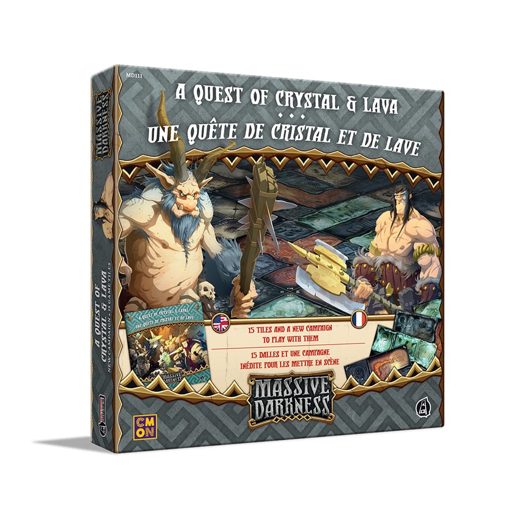 Massive Darkness: Quest of Crystal & Lava - Campaign & Tiles Set - Third Eye
