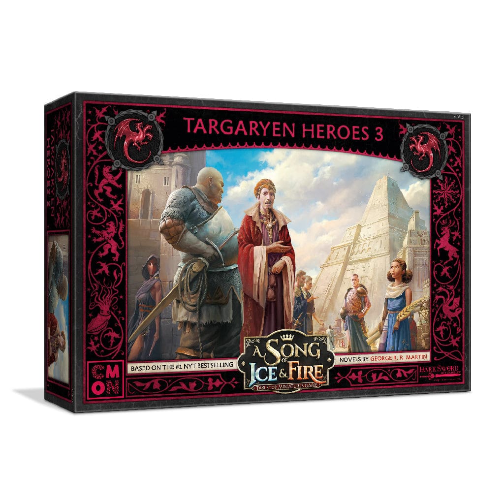 CMON Tabletop Games > Miniature Games Song of Ice & Fire: Targaryan - Heroes 3 889696013477 SIF615