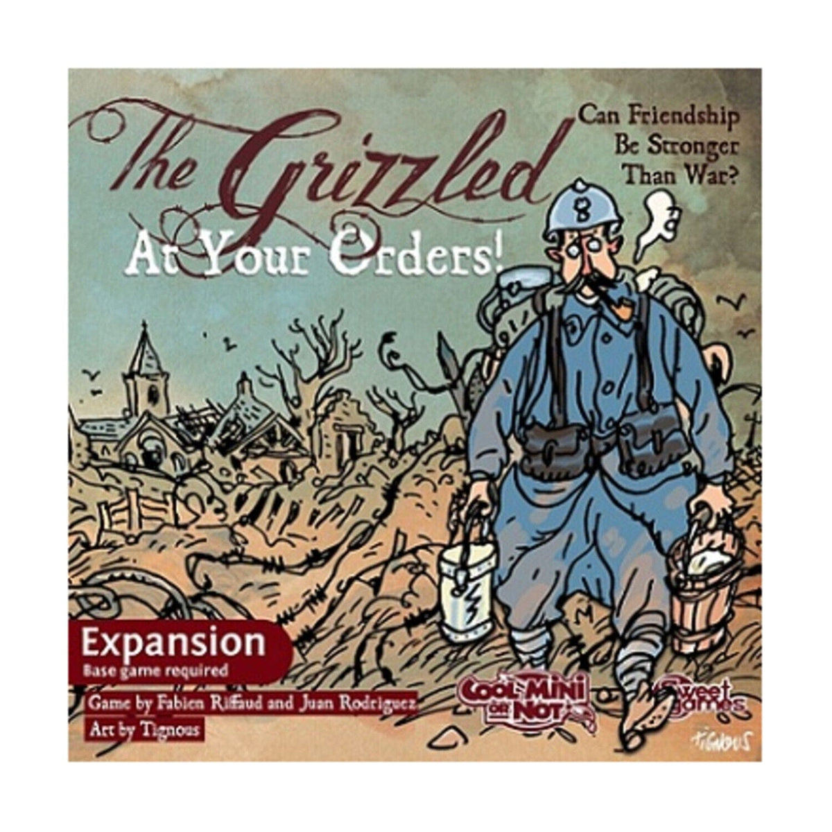 CMON Board Games > Small Box Games > Expansions The Grizzled: At Your Orders! Expansion 889696000576 GRZ002