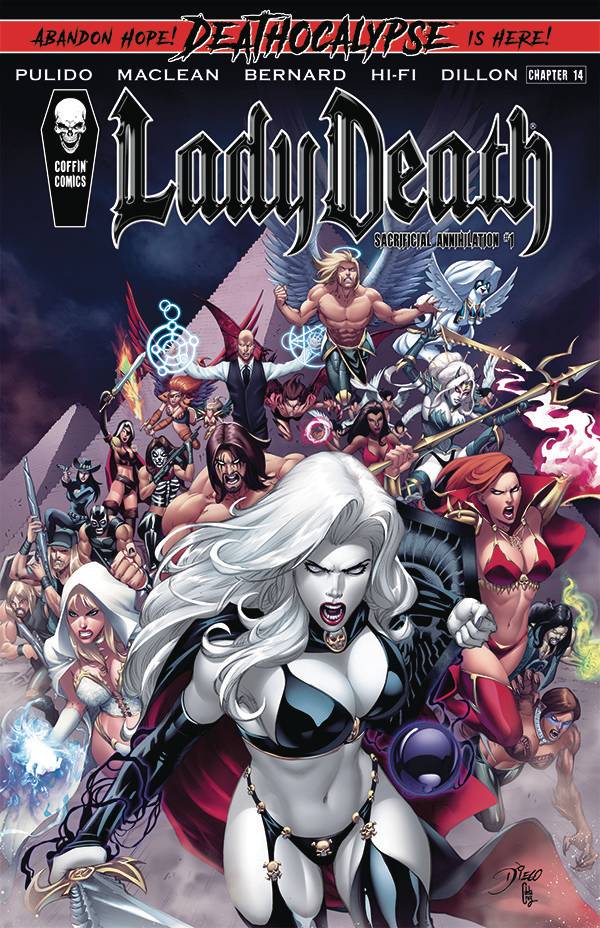 Coffin Comics Comic Books LADY DEATH SACRIFICIAL ANNIHILATION #1 (OF 2) PREMIERE ED (M 749110664305 SEP221514