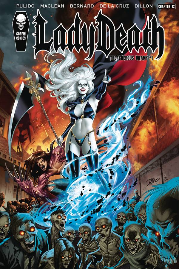Coffin Comics Comic Books LADY DEATH TREACHEROUS INFAMY PREMIERE ED (MR) 749110664770 JAN231435