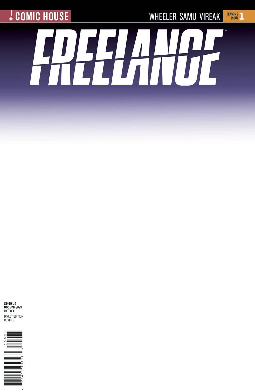Comic House Archives Comic Books FREELANCE SEASON 2 #1 (OF 5) CVR B SKETCH COVER 62845125917600521 NOV221680