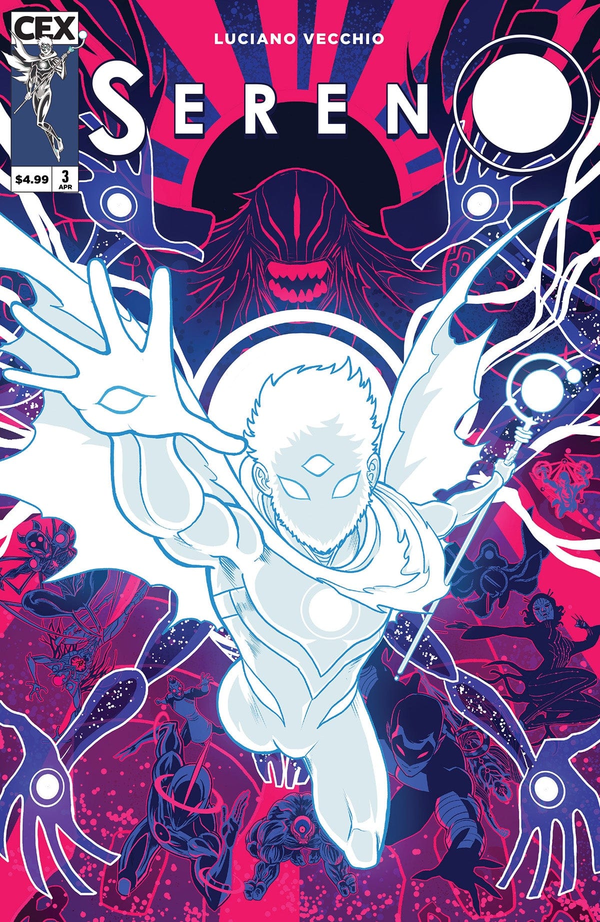 Comics Experience Publishing Comic Books SERENO #3 (OF 3) CVR A LUCIANO VECCHIO 79394597453500311 0123CX236