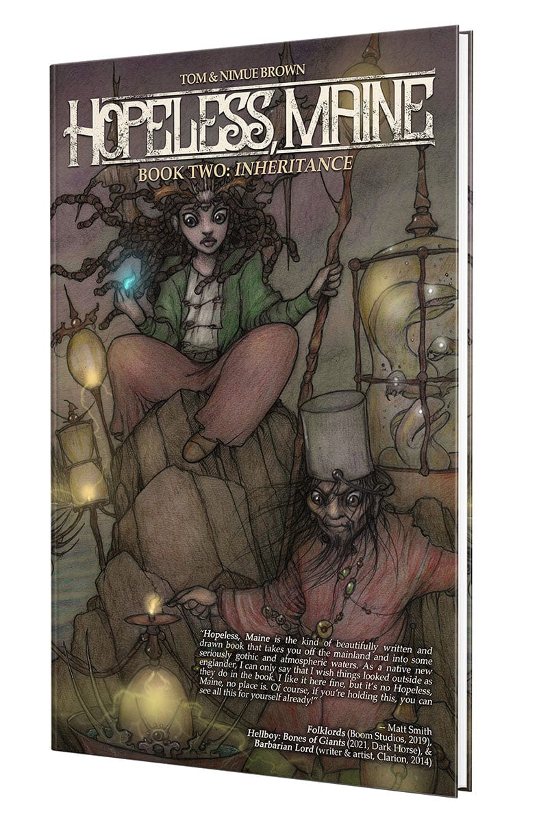 CEX PUBLISHING Graphic Novel Hopeless Maine Book Two Inheritance HC 9781954255395 1122CX241