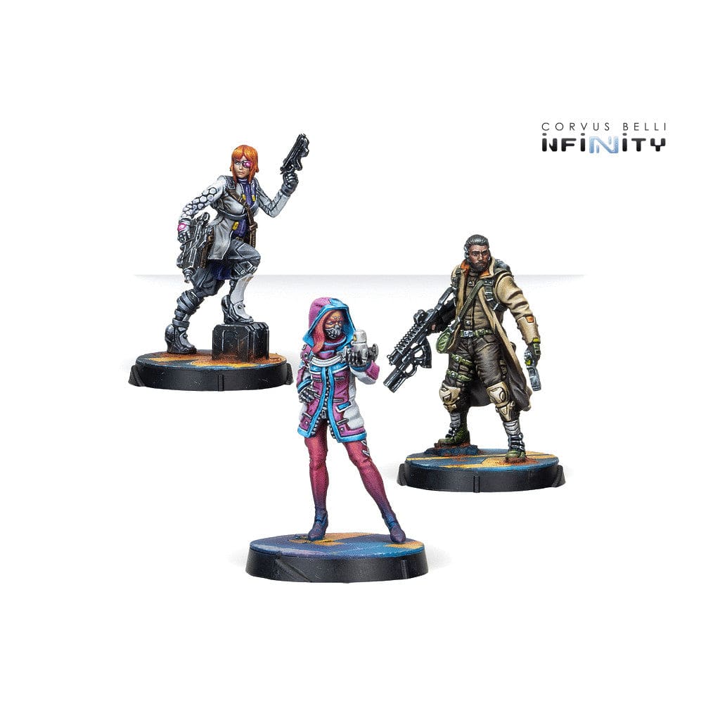 Corvus Belli Tabletop Games > Miniature Games Infinity CodeOne: Dire Foes Mission Pack Delta - Obsidian Head 8437016958735 CVB 280042-0953