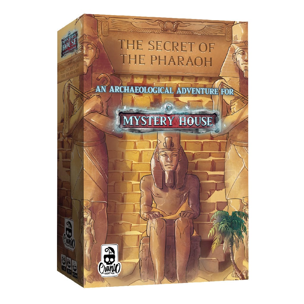 Cranio Creations Board Games > Large Box Games Mystery House: The Secret of the Pharaoh 8034055583647 CC364