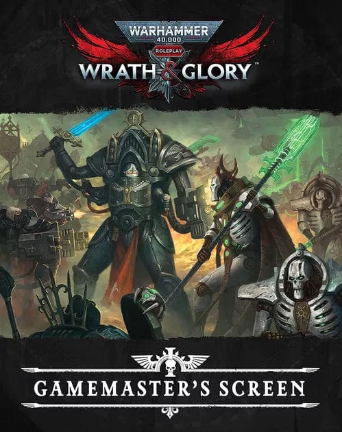 Cubicle 7 Tabletop Games > Role-Playing Games Warhammer 40K: Wrath & Glory - Gamemaster's Screen 9781913569044 CB7 2604