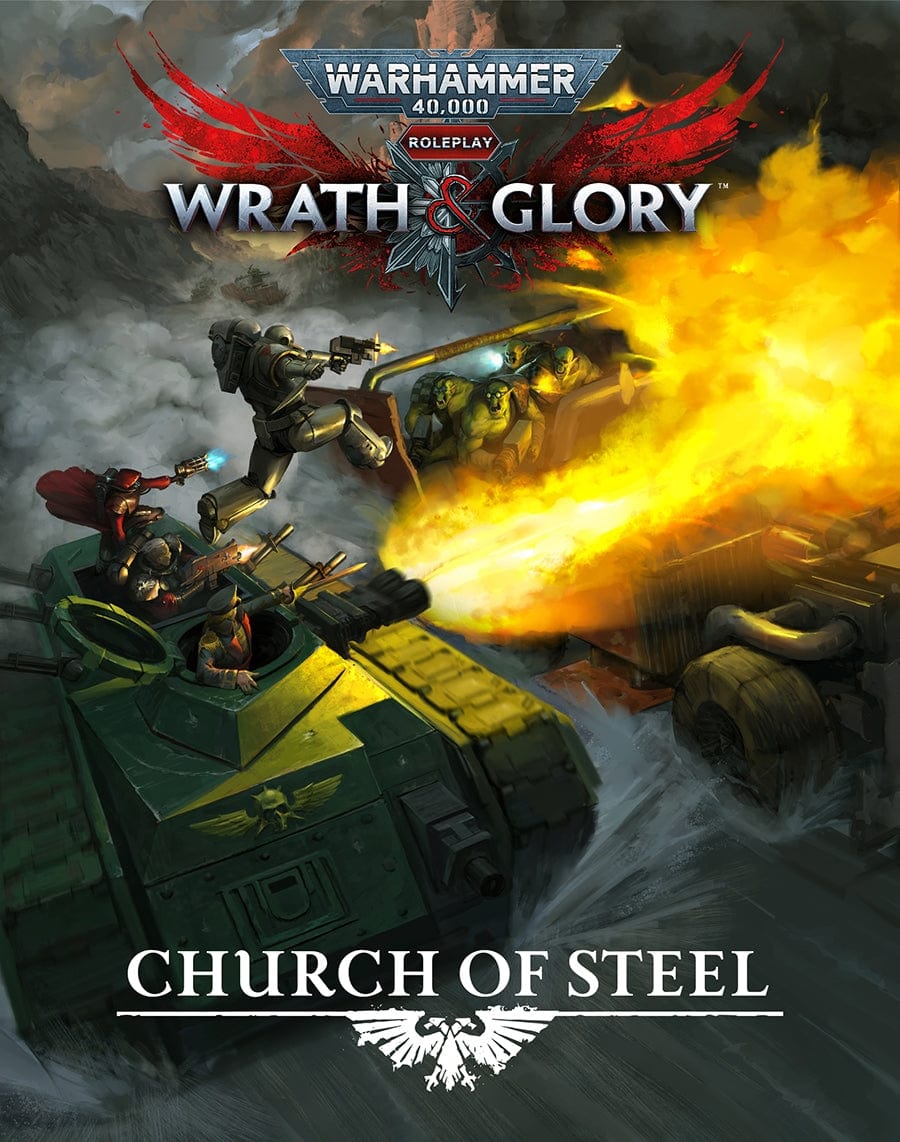 Cubicle 7 Tabletop Games > Role-Playing Games Warhammer 40K Wrath & Glory RPG: Church of Steel 9781913569075 CB7 2607