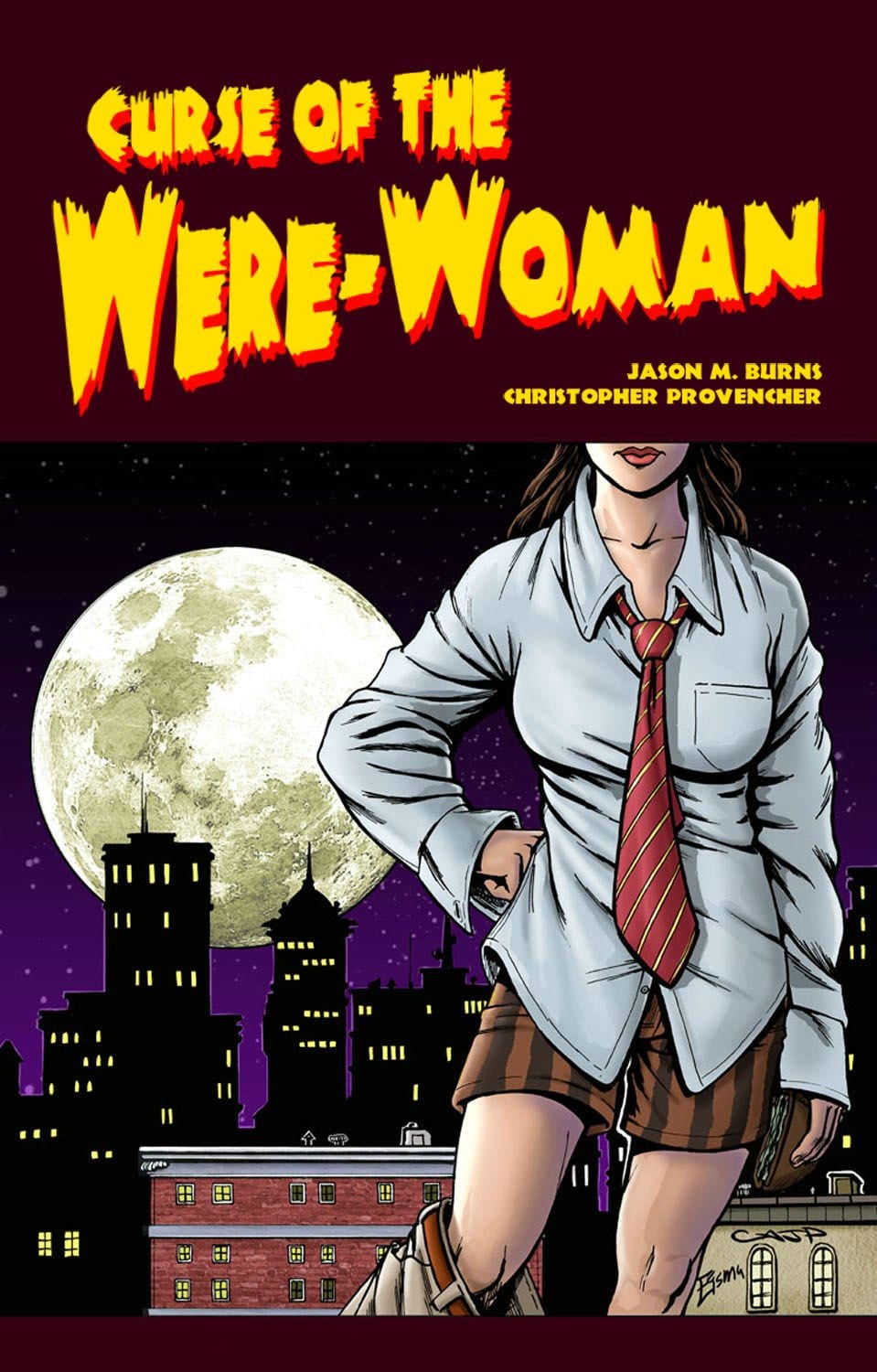 D. D. P. Graphic Novel Curse Of The Were-Woman GN (MR) 9781934692424 JUL083860
