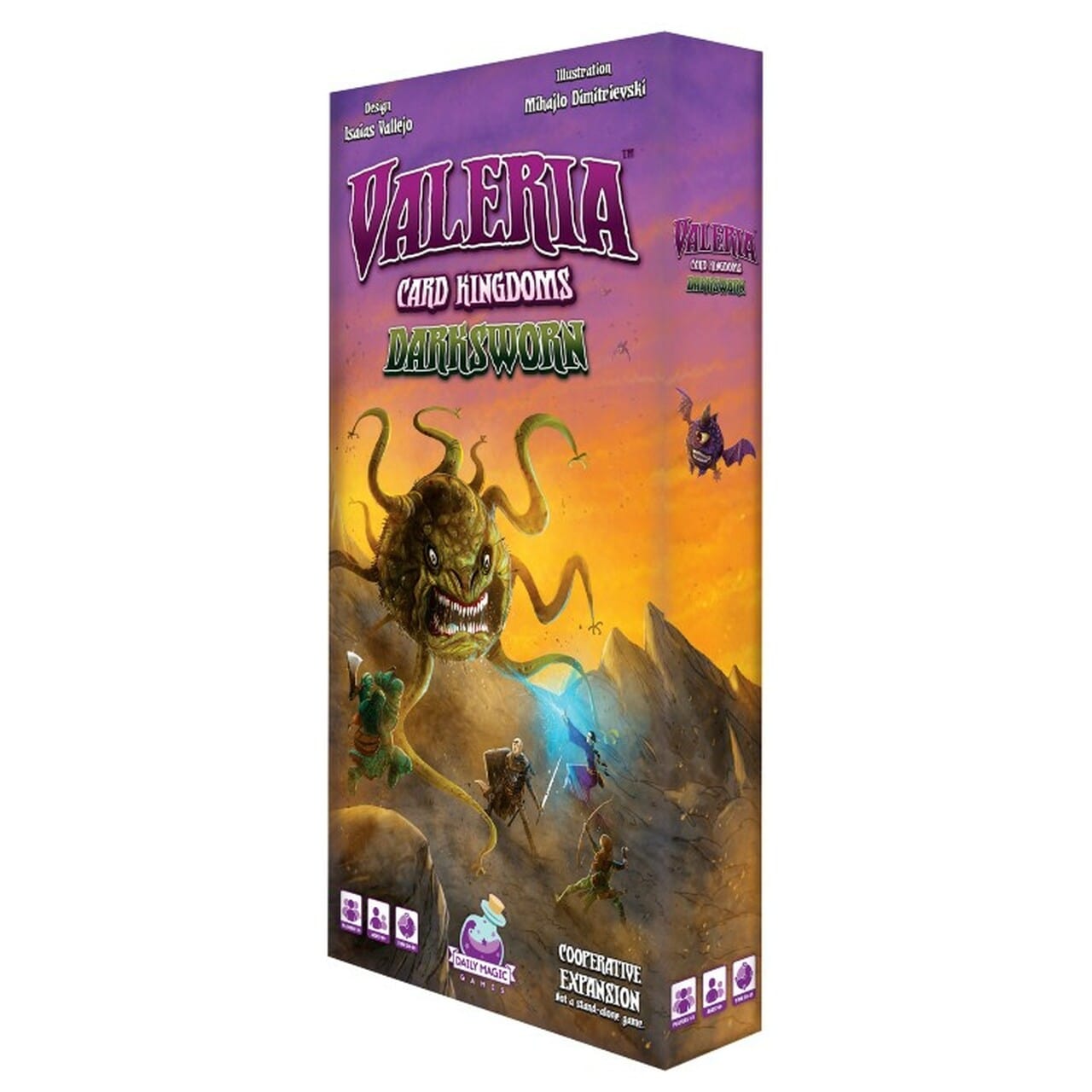 Daily Magic Games Board Games > Large Box Games Valeria Card Kingdoms 2E: Darksworn 672975184131 DMG VCK140