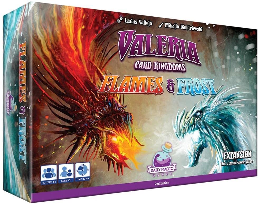 Daily Magic Games Board Games > Large Box Games Valeria Card Kingdoms 2E: Flames & Frost 672975184322 DMG VCK110