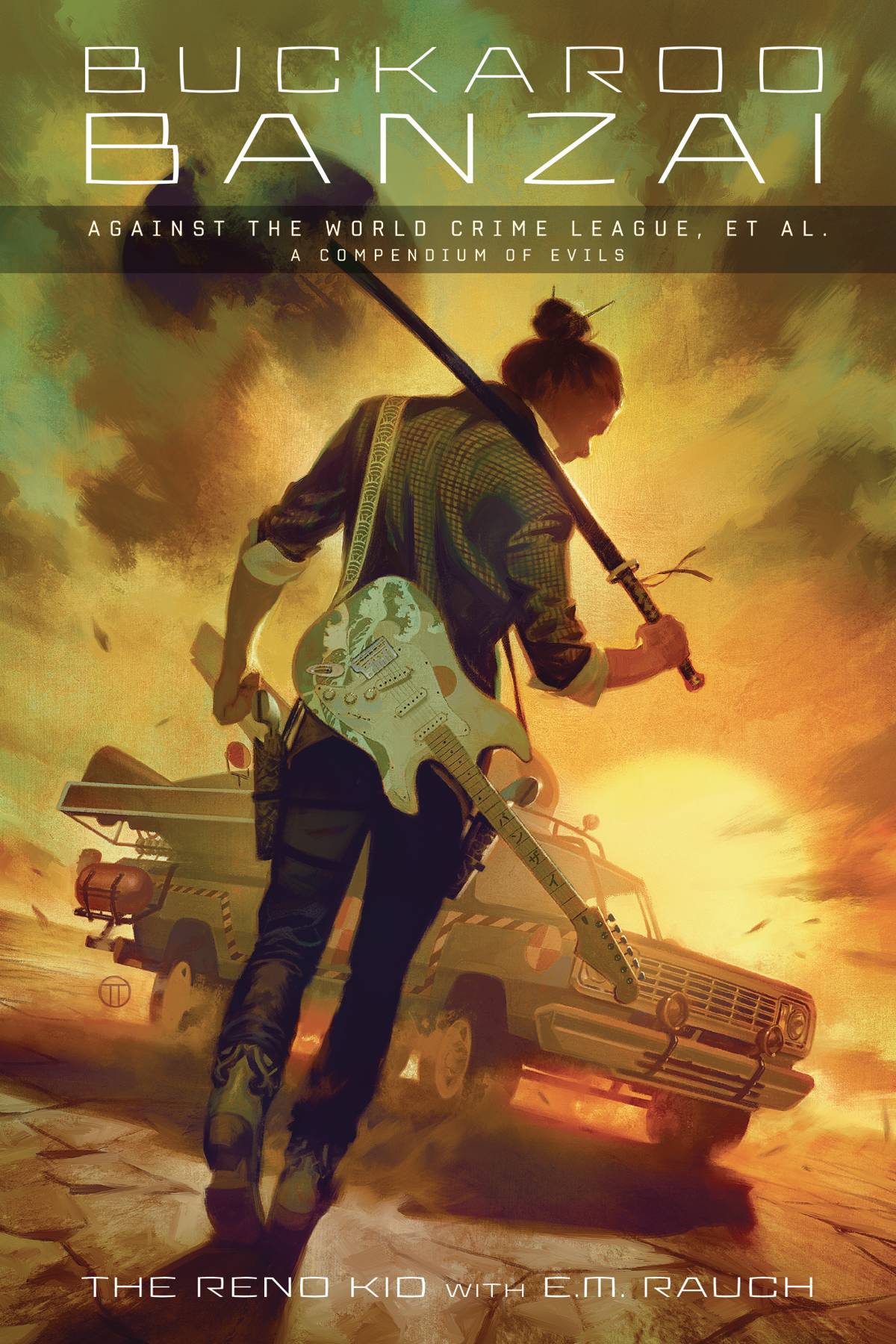 Dark Horse Books BUCKAROO BANZAI AGAINST WORLD CRIME LEAGUE NOVEL HC (C: 0-1- 9781506722139 STL185746