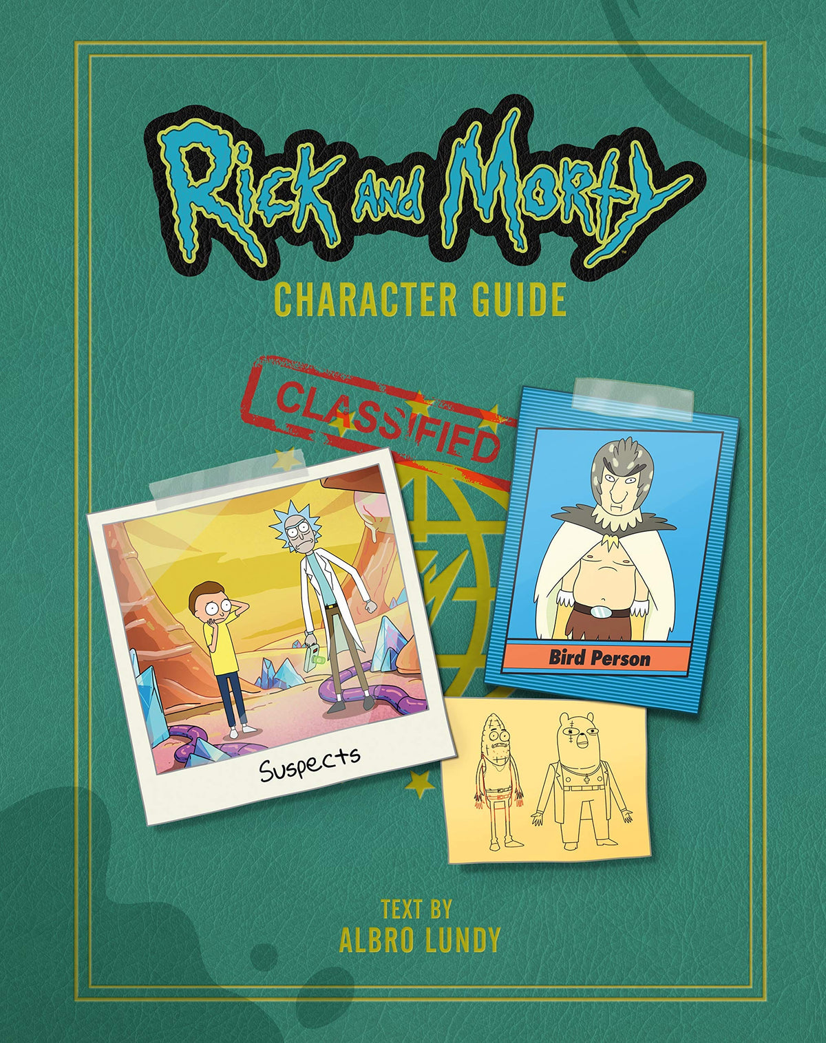 Dark Horse Books Rick and Morty: Character Guide HC 9781506716909